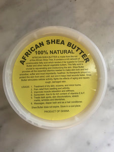 MiaFabs Unrefined African Shea Butter (Ivory)- 8 Oz tub